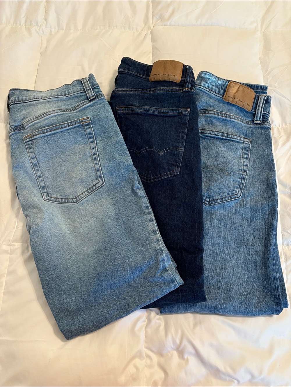 JEANS 3 pr- 2x American Eagle 1x Goodfellow
